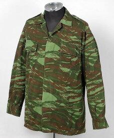 ギリシャ軍 リザードカモ フィールドシャツ USED E23U=