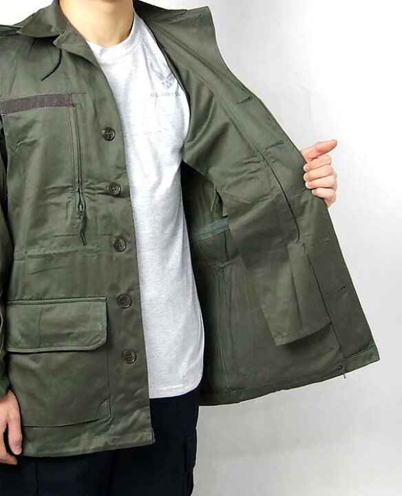 楽天市場】フランス軍 OD M-64 フィールドジャケット フード付 新品 