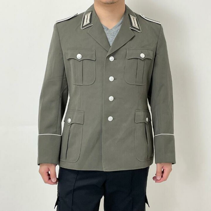 楽天市場】旧東ドイツ軍 NVA ARMY グレー ギャバジン ドレスジャケット 