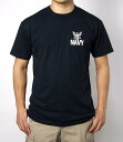 U.S.NAVY ブラック SOFFE ミリタリーTシャツ 新品 T56NV-