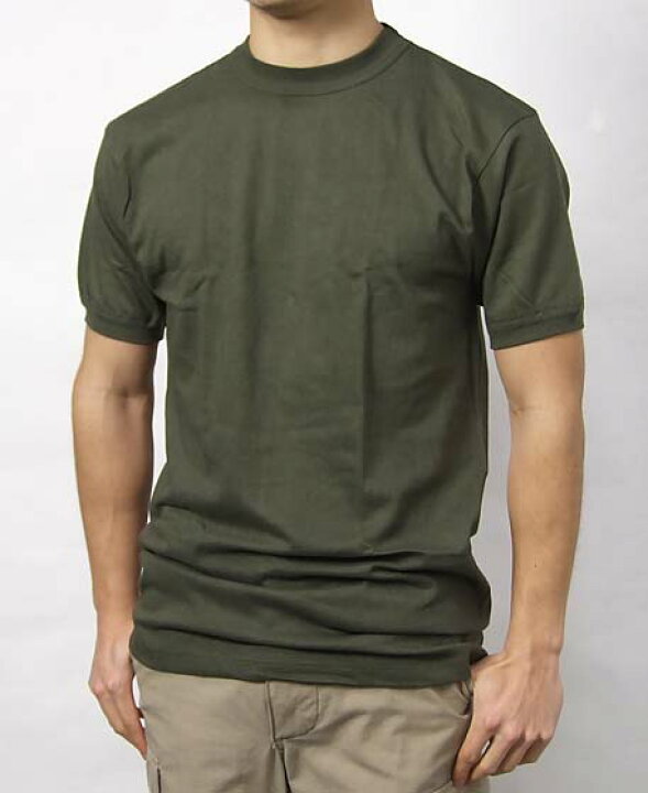 楽天市場】ドイツ軍 OD コットン Tシャツ 新品 T66N- : L.A. BOY