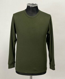 スモール特価、イギリス軍 OD サーマルロングTシャツ（新品）T70GN-