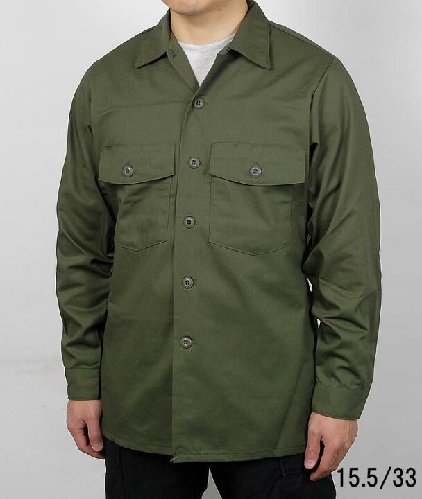 楽天市場】アメリカ軍 U.S.ARMY OG-507 ファティーグシャツ 新品 A14N 