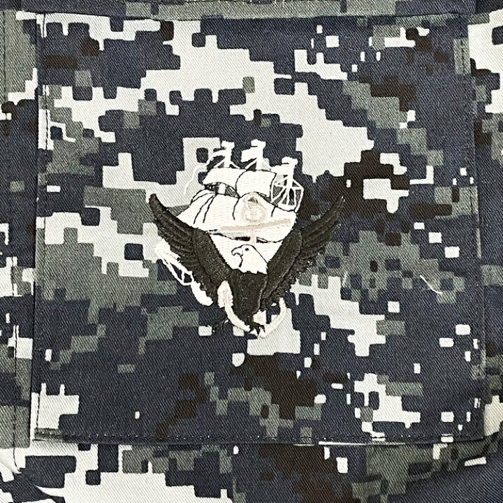 楽天市場】アメリカ海軍 U.S.NAVY ピクセルブルー デジタルカモ NWU