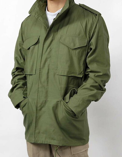 楽天市場 ｕｓ ｍ６５ ｏｄ フィールドジャケット 新品 ａ５ｎ L A Boy