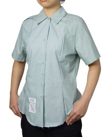 US．ARMY．レディース、半袖ドレスシャツ（新品）AMY−SS−LN-