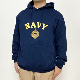 アメリカ海軍兵学校 U.S.N.A. ネイビー SOFFE フードスウェットシャツ（新品）USSW60NN