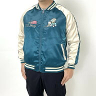 US．NAVY，リバーシブルスカジャン（新品）RK-1N=