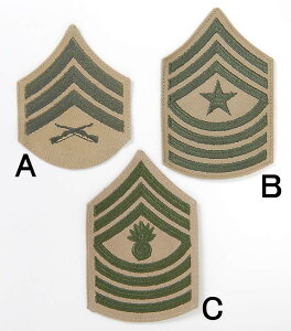 �A�����J�C���� USMC �x�[�W�� �X���[�� �K���̓��b�y�� �V�i RANK-MC-KN-S-