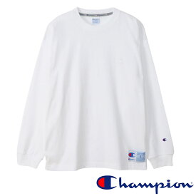 チャンピオン Champion ロングスリーブTシャツ アクションスタイル C3-V414 ロンT アメカジ White ホワイト 送料無料