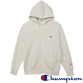 チャンピオン Champion ビックサイズ 大きいサイズ ジップアップパーカー ジップフーデッドスウェットシャツ アメカジ スウェット C3-Y137L オートミール 送料無料