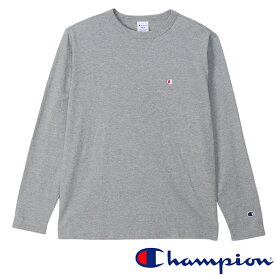 チャンピオン Champion ロングスリーブTシャツ ベーシックスタイル C3-Y428 Grey オックスフォードグレー 送料無料