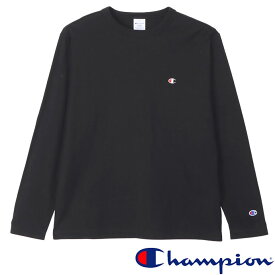 チャンピオン Champion ロングスリーブTシャツ ベーシックスタイル C3-Y428 Black ブラック 送料無料