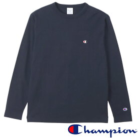 チャンピオン Champion ロングスリーブTシャツ ベーシックスタイル C3-Y428 Navy ネイビー 送料無料