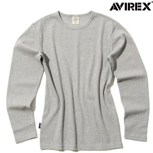 ArbNX AVIREX u  N[lbN OX[uTVc T fC[EFA RIB L/S CREW NECK T-SHIRT 7835930009 6153481 7834930004 O[ 