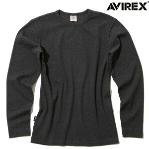 ArbNX AVIREX u  N[lbN OX[uTVc T fC[EFA RIB L/S CREW NECK T-SHIRT 7835930009 6153481 7834930004 `R[ 