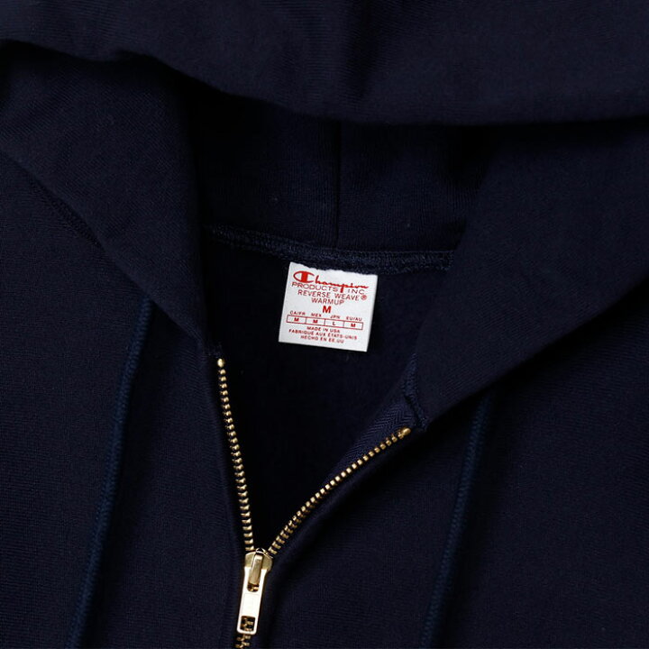 楽天市場】チャンピオン Champion リバースウィーブジップアップ 