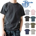 Good On グッドオン POCKET TEE 5.5oz ショートスリーブポケット付Tシャツ GOST0903 12色 ホワイト ブラック ネイビー他 T シャツ ポケットt 送料無料