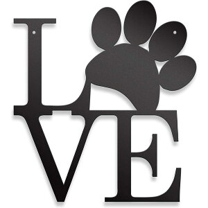 �A���G�� �E�H�[���A�[�g �X�`�[�����[�c�f�R ���u �� love dog Steel Roots Decor