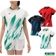 【送料無料】YONEX（ヨネックス）ウィメンズゲームシャツ UVカット 吸汗速乾 制電 PrecisionMove ストレ…