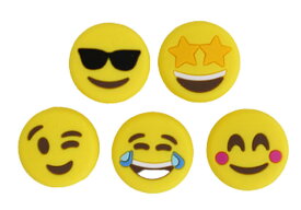 【送料無料】Wilson(ウィルソン)EMOJI DAMPENER絵文字ダンプナー 5種類各1個セット 振動止めWR84049010-5SET【21★】【定番】