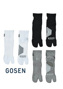 【送料無料】【まとめ買いがお得!】GOSEN(ゴーセン) 高機能ソックス 2本指 25〜28cm F2502【25☆】