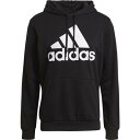 【送料無料】【5000円均一】【廃番】 adidas(アディダス) メンズ スウェット エッセンシャルズ ビッグロゴ パーカー ブラック×ホワイト　29217-GK9540 【22★】