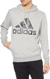 【送料無料】【4500円均一　JSサイズのみ】【廃番】adidas(アディダス) スポーツ カジュアル 長袖 スウェットメンズ MESSCAMOSWTパーカーミディアムグレーヘザー 28911-GL0020-JS【22☆】