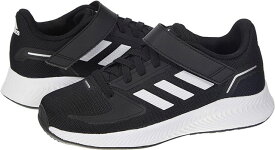 【送料無料】【4000円均一】【廃番】adidas(アディダス) ランニング シューズキッズ・ジュニア CORE FAITO EL Kコアブラック×フットウェアホワイト GX3530【23★】