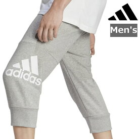 【送料無料】【廃番】adidas(アディダス) メンズ ジャージ パンツ41 MESSBL3/4SWT パンツトラック パンツ 3ストライプス　3/4 トラック パンツ ハーフパンツ グレーヘザー　 S/M/L/XL/2XL/ ECQ60-HA4351【24☆】