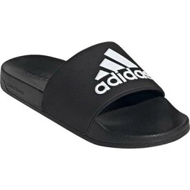 【送料無料】【3500円均一】【廃番】adidas(アディダス)アディレッタ シャワーユニセックススポーツサンダルコアブラック×フットウエアーホワイトGZ3779【定番】