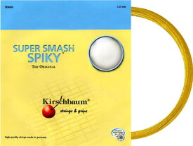 【送料無料】【廃番】Kirschbaum(キルシュバウム)SUPER SMASH SPIKY(スーパー スマッシュ スパイキー)ハニーゴールドゲージ1.35mm100327【定番】●●