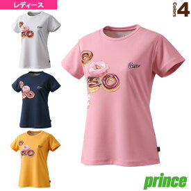 【送料無料】【3500円均一】【廃番】prince(プリンス) 遮熱 半袖 テニス ウェアレディース・ウィメンズ TシャツWS2053【22★】