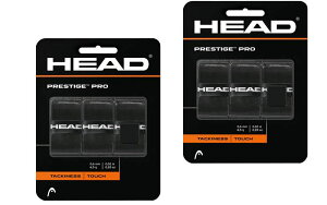 �y���������z�y�܂Ƃߔ����������I�zHEAD(�w�b�h)PRESTIGE PRO O-WRA�O���b�v�e�[�v 3�{����u���b�N 2�ȏ�ŁI282009-BK-2SET�y��ԁz