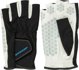 【送料無料】【まとめ買いがお得！】【両手セット】DUNLOP(ダンロップ) 消臭 吸水速乾 手袋メンズ テニスグローブブラック TGG0126-900【定番】