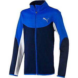 【送料無料】【3500円均一】【廃番メル】puma(プーマ)ボーイズ キッズ ジュニア ACTIVE SPORTS ジャケット 長袖スポーツウェア ジップアップ アクティブウェア ピーコート 582928-06【20★】