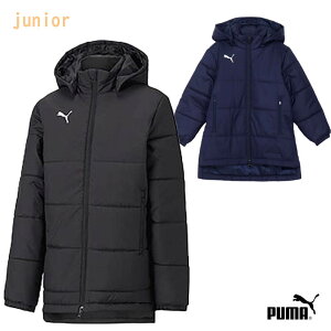 【送料無料】【ジュニアサイズ】puma(プーマ)ボーイズ キッズ キッズ サッカー ベンチ 中綿 ジャケット WUPニットジャケット 長袖スポーツウェア ジップアップ アクティブウェア 防寒 6578