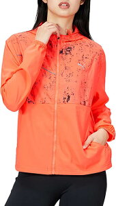 【送料無料】【3500円均一】【廃番】 PUMA(プーマ) 吸汗 速乾 長袖 ジャケット レディース・ウィメンズ ランニング グラフィック ウーブン ジャケ ラバ ブラスト 520691-84【22☆】