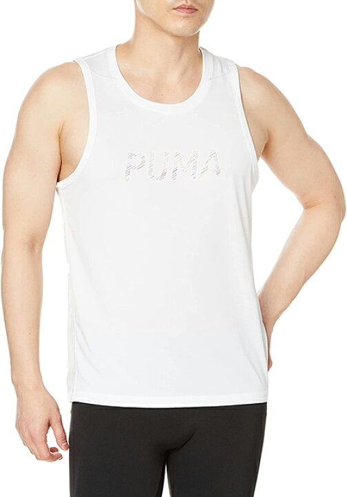 楽天市場 送料無料 3000円均一 廃番追 Puma プーマ 袖無し シャツ タンクトップメンズ Run Cooladapt シングレットプーマホワイト 02 22 La Foresta D Italia