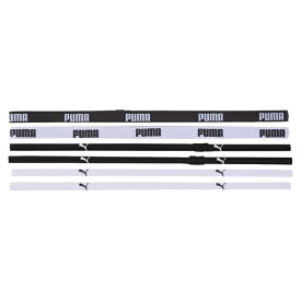 【送料無料】【6本セット】【まとめ買いがお得！】puma（プーマ）ATスポーツバンド レディース (6PCS) ジム ワークアウト パフォーマンス マルチスポーツ 6本組 アクセサリー　プーマブラック　053452-09【定番】