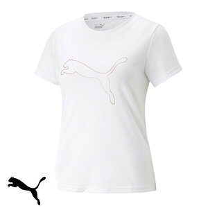 【送料無料】【2500円均一】【廃番】PUMA(プーマ) レディース 半袖Tシャツ ティーシャツpuma(プーマ)CONCEPT COMMERCIAL Tシャツ 吸汗速乾 dryCell 半袖Tシャツ プーマホワイト 523769-52【24☆】