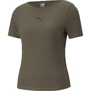 【送料無料】【2500円均一 Mサイズのみ】【廃番メル】puma(プーマ) 半袖 スポーツ シャツ レディース・ウィメンズHER リブTシャツ グレープリーフ 846410-44-M【22☆】