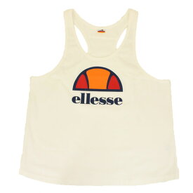 【送料無料】【1500円均一　Lサイズのみ】【廃番】ellesse(エレッセ)レディース・ウィメンズタンクトップノースリーブ シャツスノーホワイトEE17253R-SO【18☆】