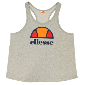 【送料無料】【1500円均一 Lサイズのみ】【廃番メル】 ellesse(エレッセ) レディース ウィメンズ タンクトップ ノースリーブ テニスウェア アクティブウェア　ミックスグレー EE17253R-MX-L【18☆】