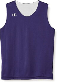 【送料無料】Champion(チャンピオン) ノースリーブ タンクトップレディース・ウィメンズ WOMEN’S REVERSIBパープル CBLR2300-PU【定番】