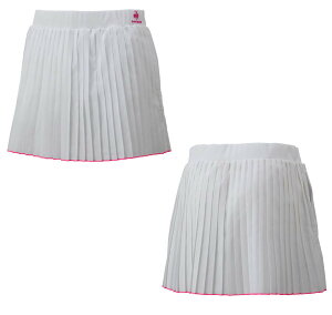 yzy5000~ψzypԁzle coq sportif(RbN) EBY ejX XR[g NEO HERITAGE PLEATS GAME SKORT^lIwe[Wv[cQ[XR[g zCg QTWTJE00-WHTy23z