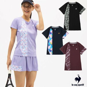 �y���������z�y�p�ԃ����z le coq sportif�i���R�b�N�j���R�b�N�X�|���e�B�t �����e�B�[�V���c Aile forme �O���t�B�b�N�Q�[���V���c ���f�B�[�X ���� �z������/UV CUT(UPF50+)/�ՔM/�N�[�����O(����)/