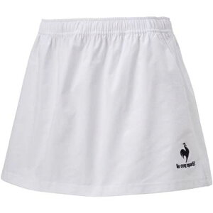 【送料無料】【4000円均一】【廃番】le coq sportif(ルコック) テニス レディース ウィメンズ テニス スコート スカート ルコック ウェア(レディース)ホワイト ネイビー M L O   QTWSJE90-WHT【
