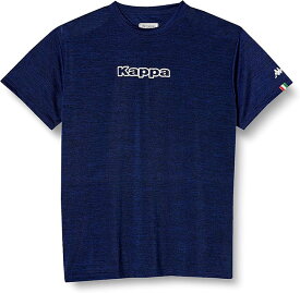 【送料無料】【2500円均一】Kappa(カッパ) ストレッチ 半袖 Tシャツメンズ HALF-SLEEVE LOGO TEEネイビー KPT23010-SN52【23☆】