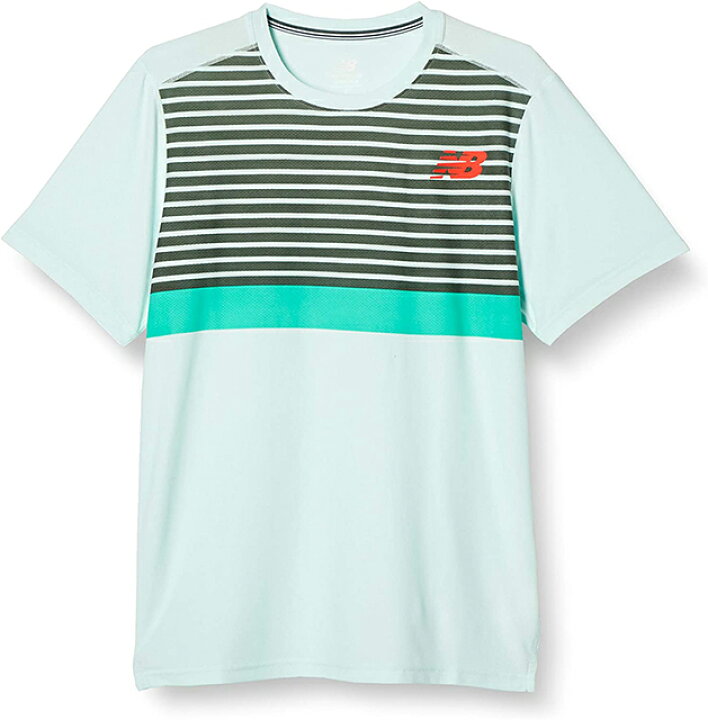 楽天市場 送料無料 4000円均一 廃番追 New Balance ニューバランス 半袖 テニスウェアメンズ ラリークルーショートスリーブtシャツサマーシェード Mt Suj 21 La Foresta D Italia
